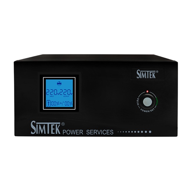 Simtek Pure Sine Wave UPS/Inverter 6 Fans & 6 Lights 1500VA – 800Watts 12v DC – 1 Year Warranty – Simtek Power Services