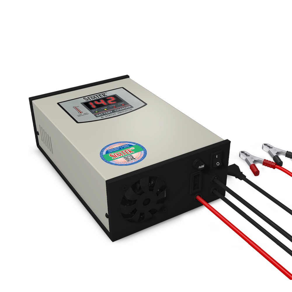Simtek Digital Fully Automatic Battery Charger 12V 20Amp with Digital Meter – 3 Months Warranty - Image 3