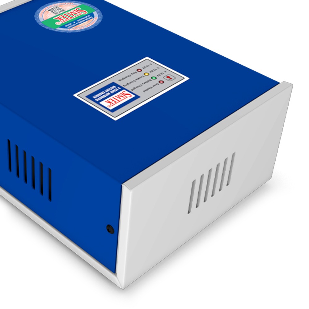 Simtek Tall Tubular Battery Charger 12V 30 Ampere Fully Automatic – 3 Months Warranty - Image 5