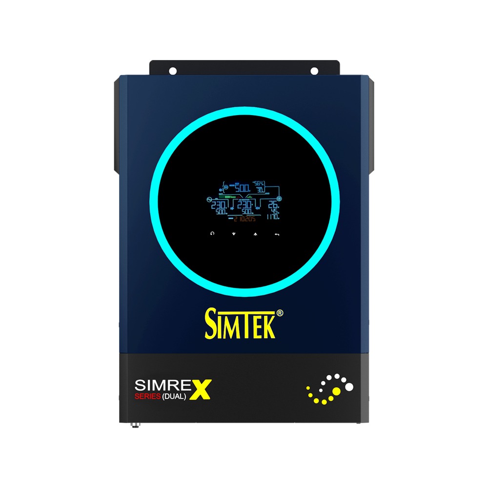 Simtek SIMREX (DUAL) 6KW-48V Hybrid Solar Inverter