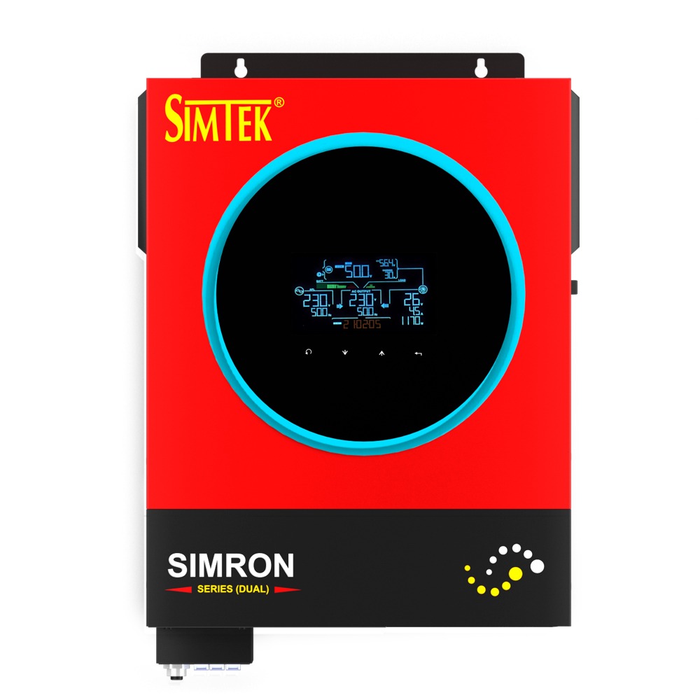 Simtek SIMRON (DUAL) 4KW-24V Solar Inverter