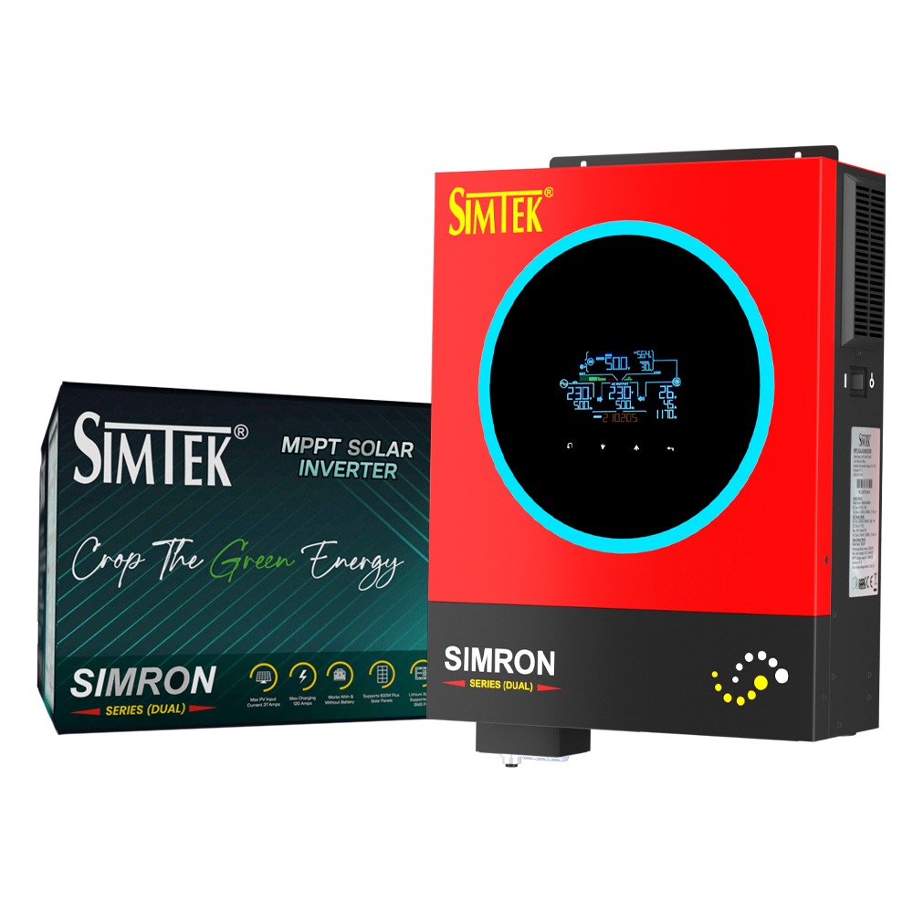 Simtek SIMRON (DUAL) 4KW-24V Solar Inverter - Image 8