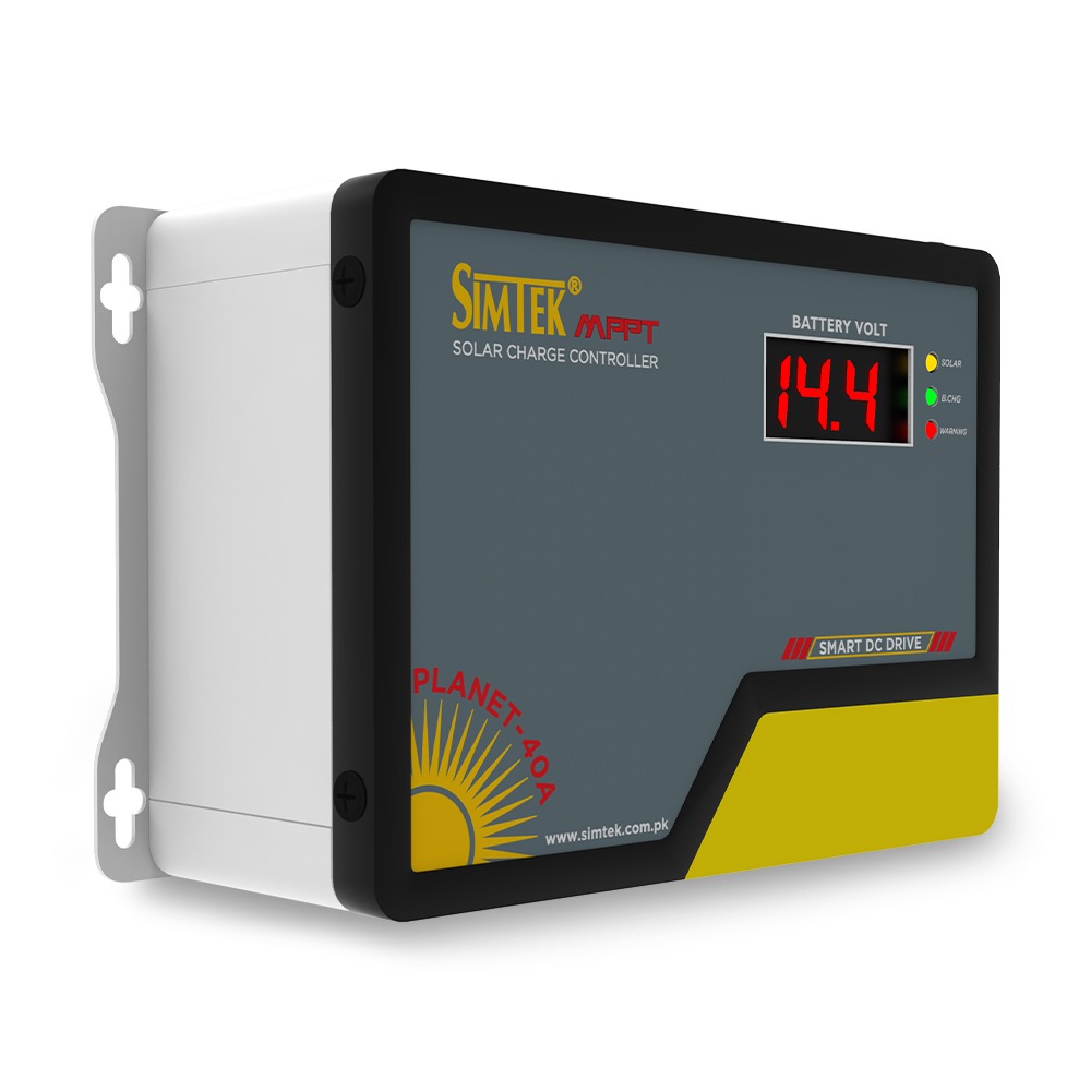 Simtek Planet40 - 40A MPPT Solar Charge Controller – 70 VOC, 40A | 12V | Low Battery Load Cutoff | Works with & without Battery - 3 Months Warranty - Image 5